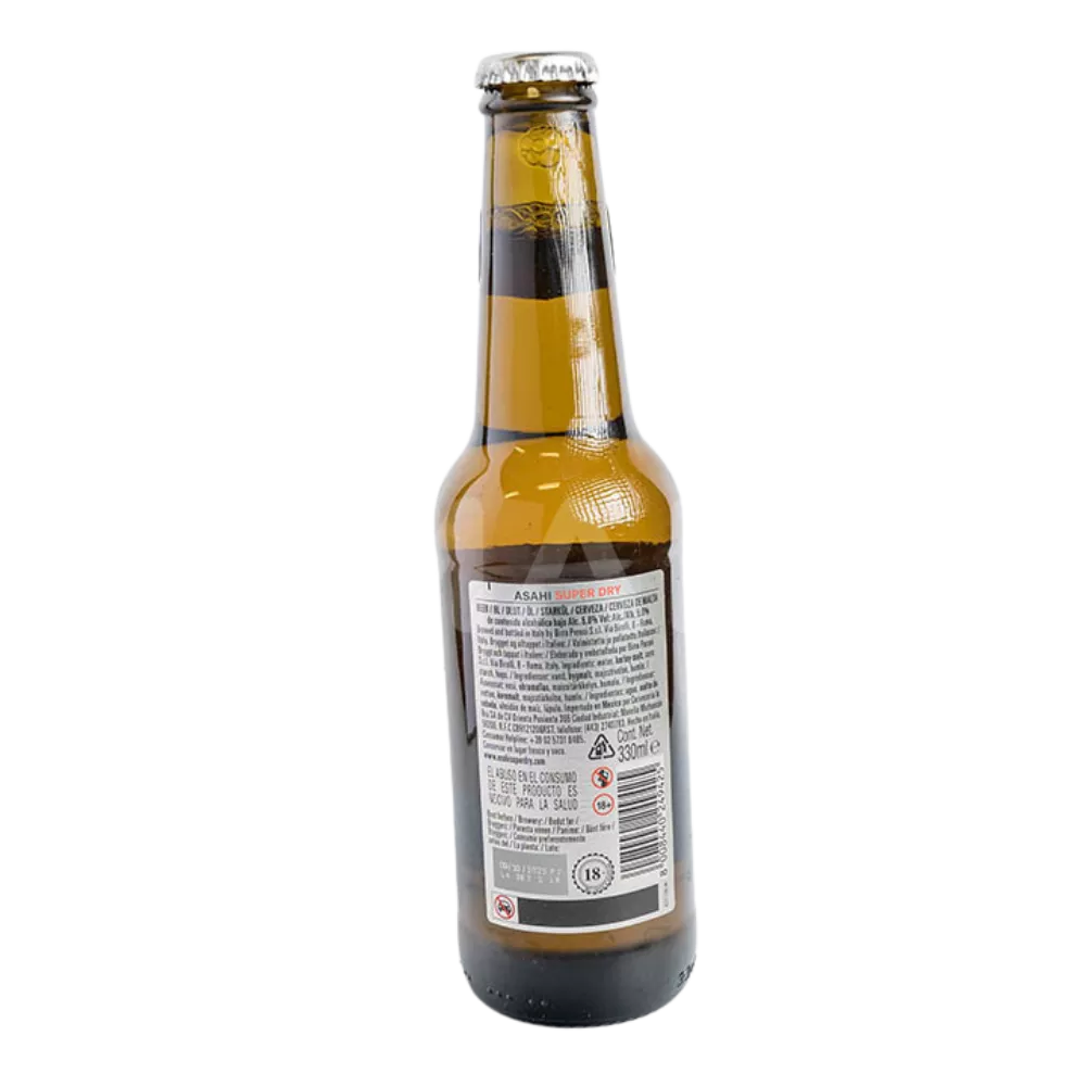 ASAHI Super Dry Bier 330ML – Japanisches Premium Lager Bier - Image 2