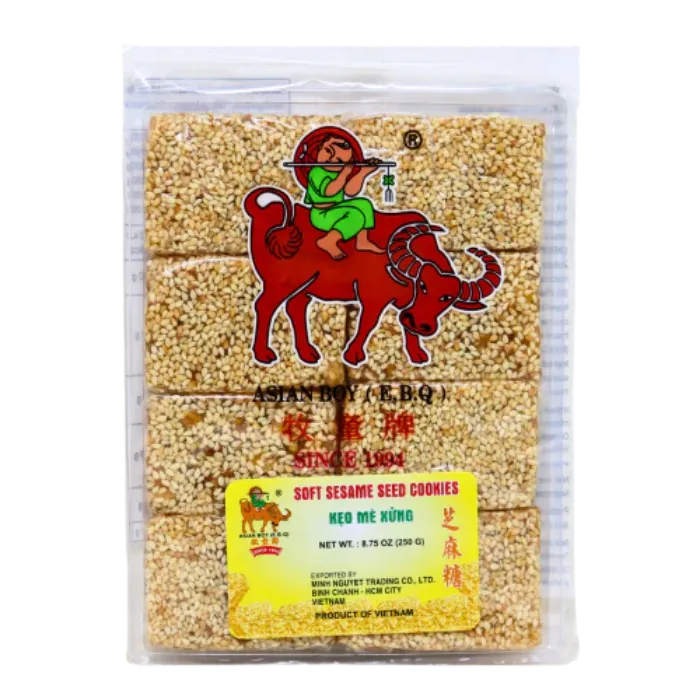 ASIAN BOY Soft Sesame Seed Cookie 250G – Vietnamesische Sesam-Süßware