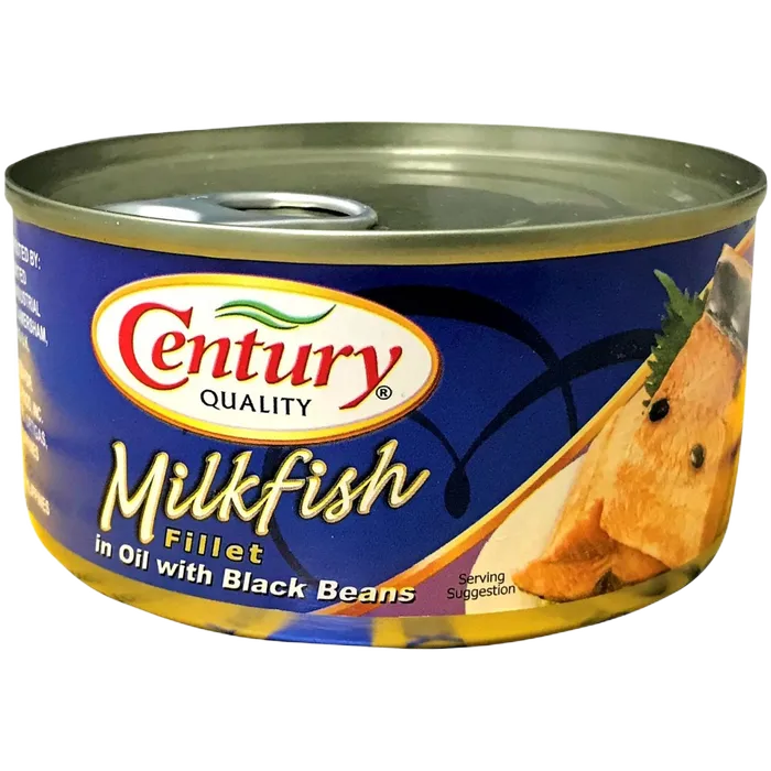 CENTURY Milchfischfilet mit Blackbeans 184G – Bangus in schwarzer Bohnensauce