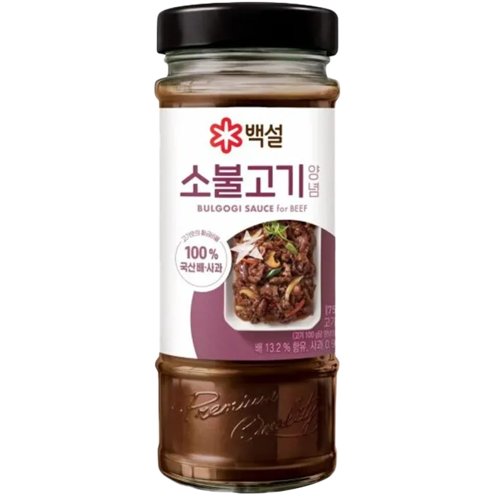 CJ Beksul Bulgogi Sauce für Rind 500G – Koreanische BBQ-Marinade