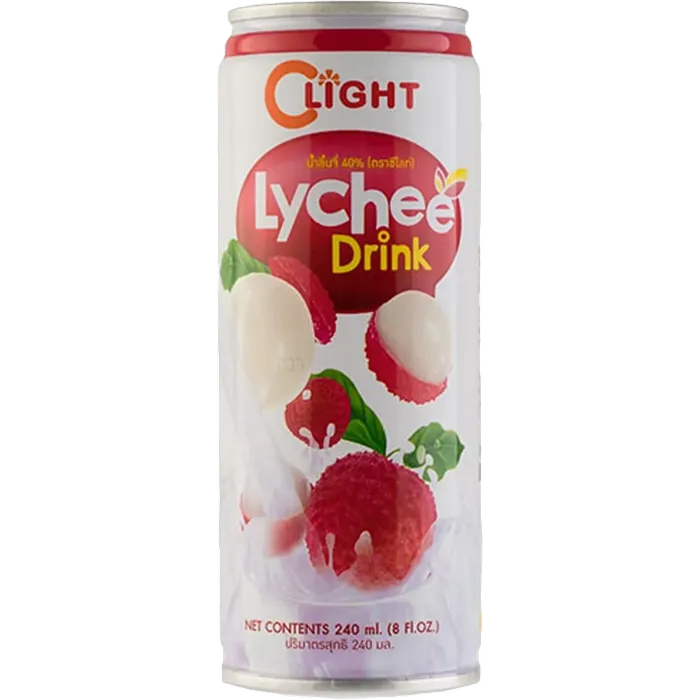 CLIGHT Lycheesaft 240ML – Litschi-Fruchtgetränk aus Thailand