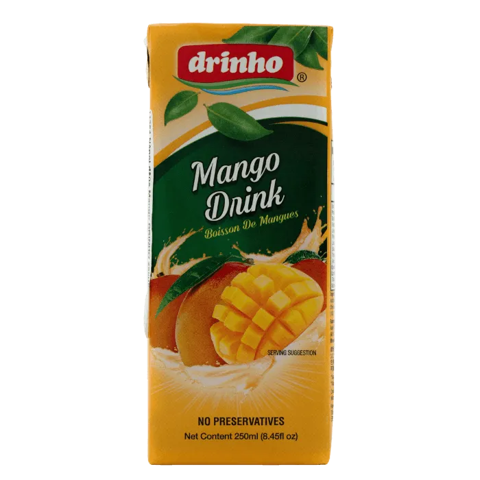 DRINHO Mango Tetrapak 250ML – Malaysisches Mango-Getränk