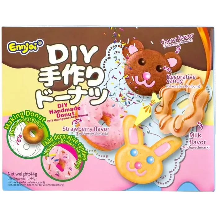 ENNJOI DIY Handmade Donut 44G – Kreatives Donut Süßwaren-Set