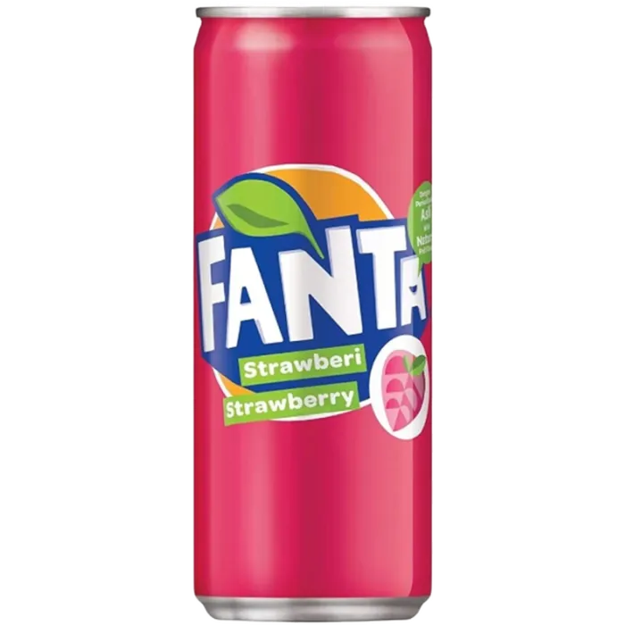FANTA Strawberry VNM 320ML – Erdbeer Erfrischungsgetränk aus Vietnam