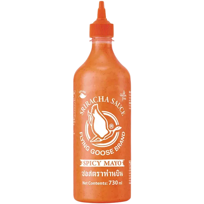 FLYING GOOSE Sriracha Chili Mayo Pikant 730ML – Würzig-scharfe Chili-Mayonnaise