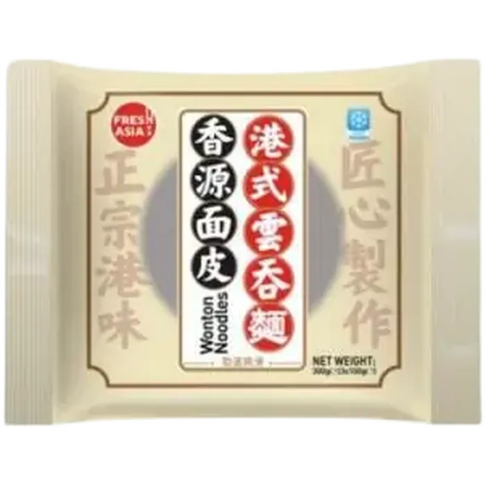 FRESHASIA Wonton Noodles 300G – Gefrorene asiatische Nudeln
