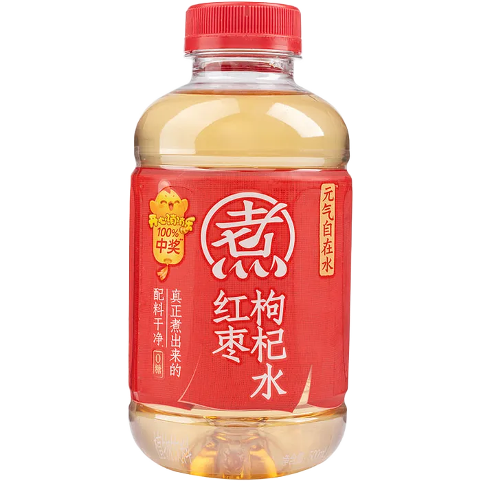 GENKI FOREST Herbal Drink Red Date & Goji 500ML – Chinesisches Kräutergetränk