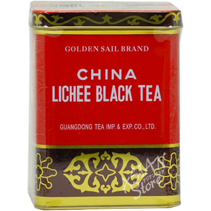 GOLDEN SAIL Brand Lychee Black Tea 227G – Schwarzer Tee mit Litschi