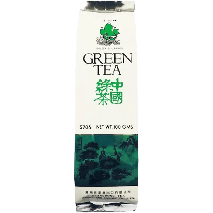 GOLDEN SAIL Green Tea 100G – Aromatischer grüner Tee aus China