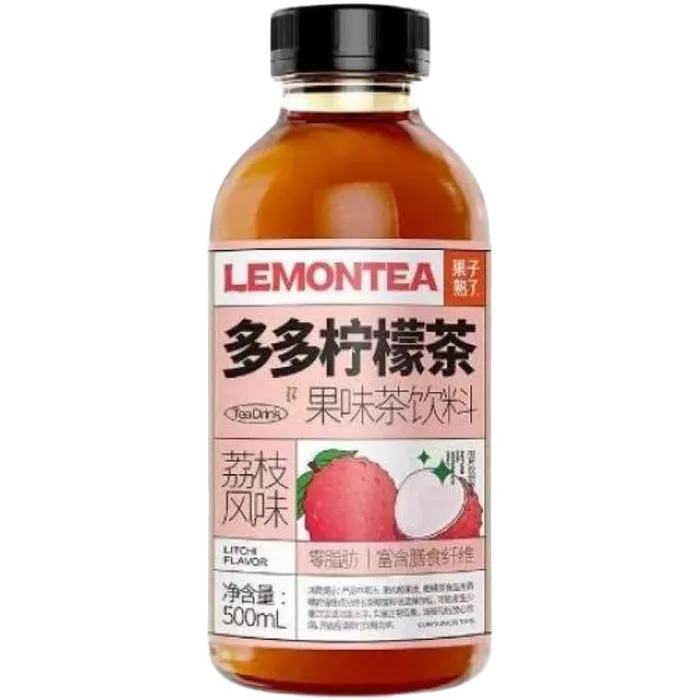 GZSL Lemontea Lychee 500ML – Erfrischender Zitronentee mit Litschi-Geschmack