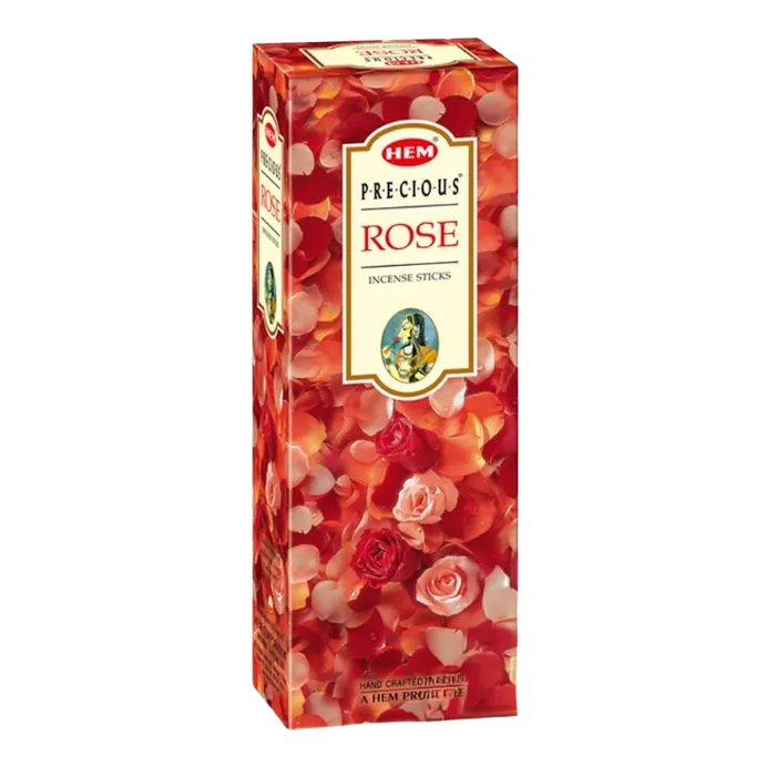 HEM Räucherstäbchen Precious Rose 20 Stk – Rosenduft Räucherwerk