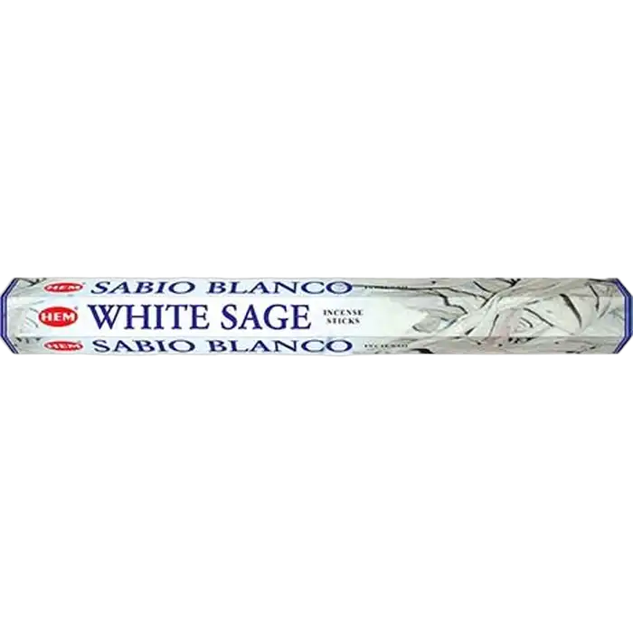 HEM Räucherstäbchen White Sage 20 Stk – Salbei Räucherwerk