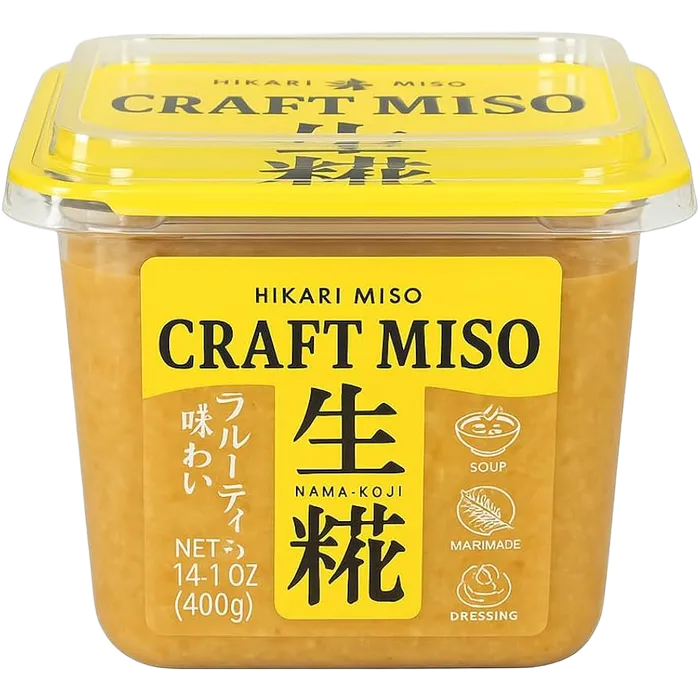 HIKARI MISO Craft Miso Nama-Koji 400G – Japanische Misopaste