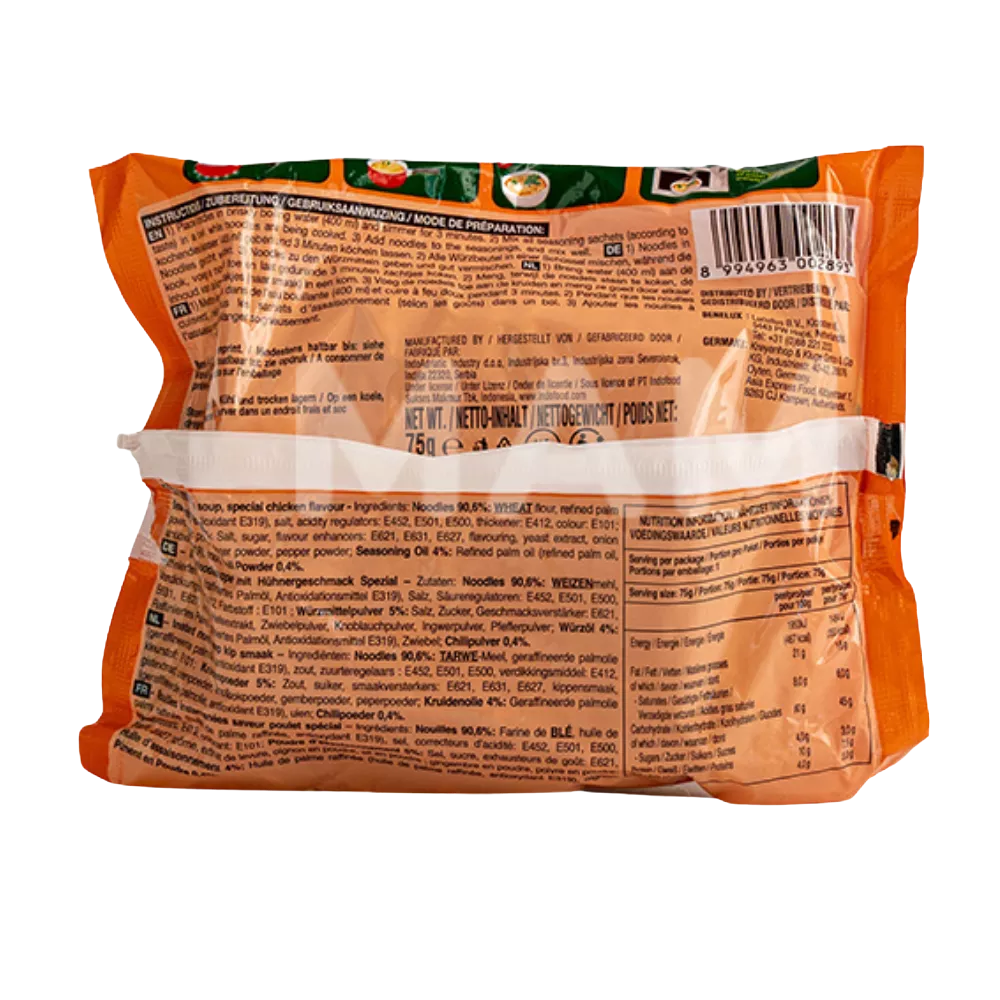INDOMIE Special Chicken RasaAyam Inst. Nudeln 75G - Image 2