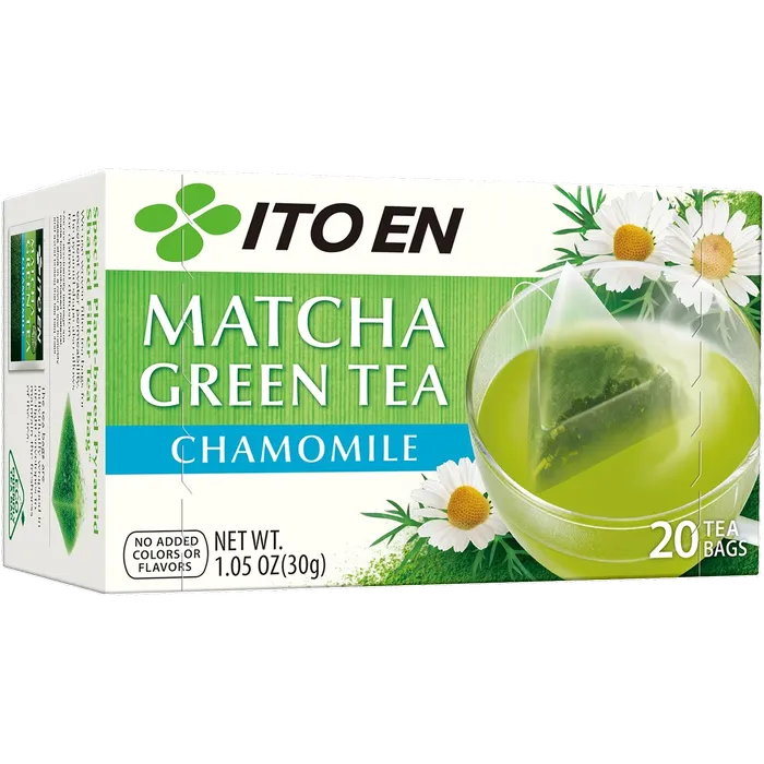 ITO EN Matcha Grüner Tee Kamille 30G – 20 Teebeutel