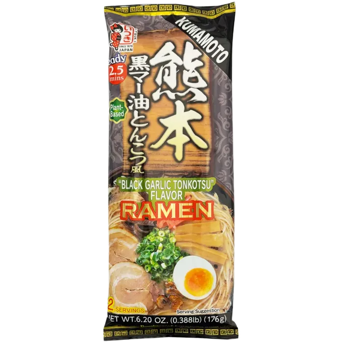 ITSUKI Ramen Kumamoto Black Garlic Tonkotsu 176G – Japanische Instant Ramen