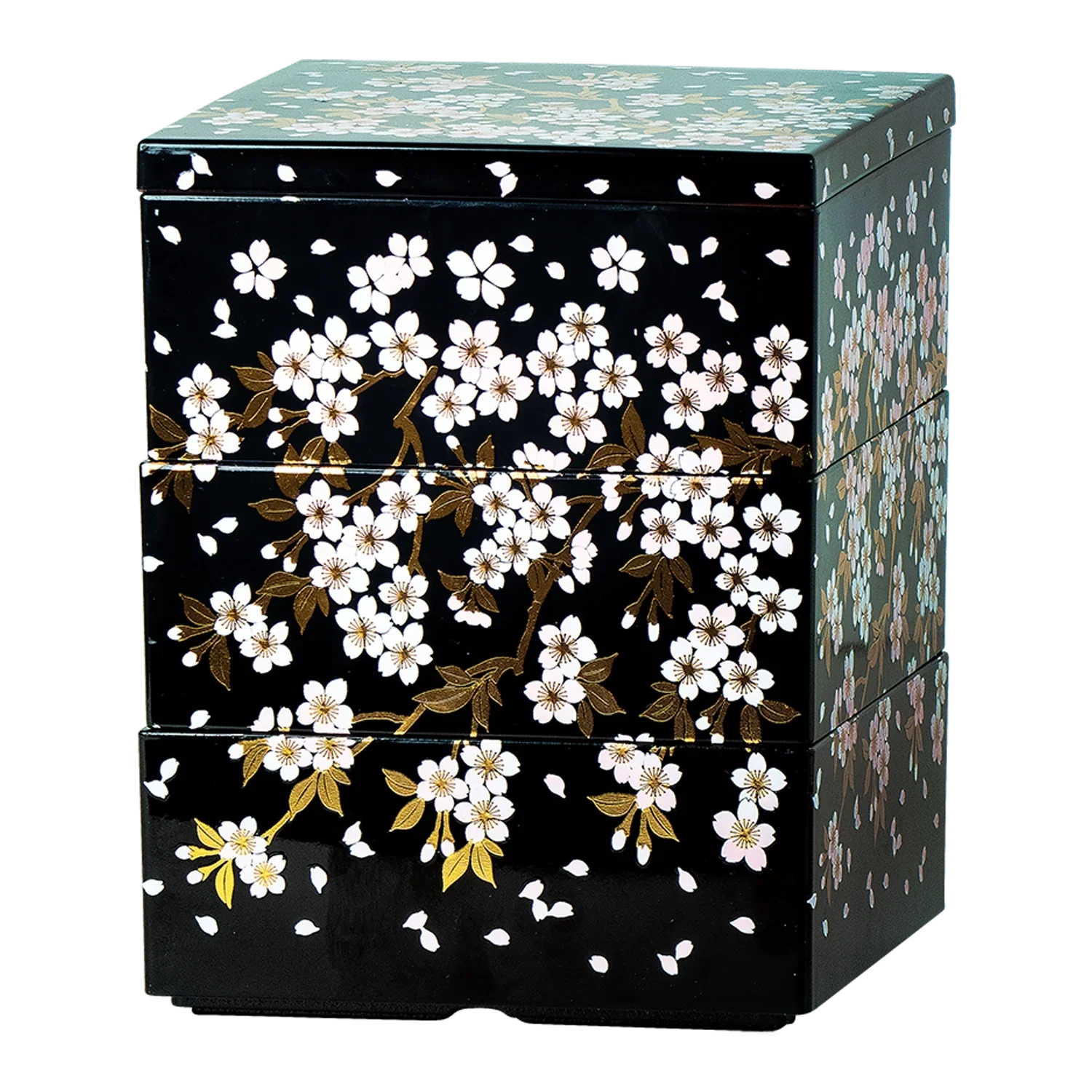 JADE TEMPLE Bento Box 3teilig Kirschblüten