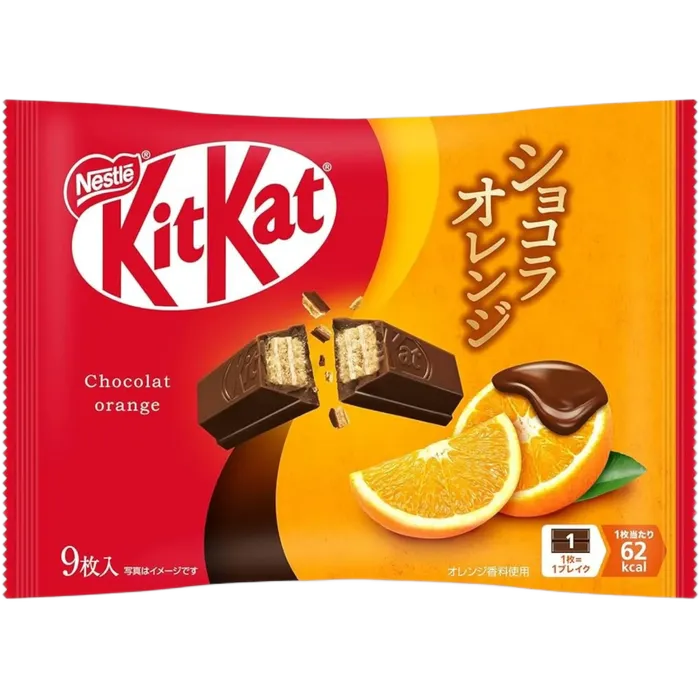 JP KitKat Chocolate Orange 92,8G – Japanische KitKat Mini-Riegel