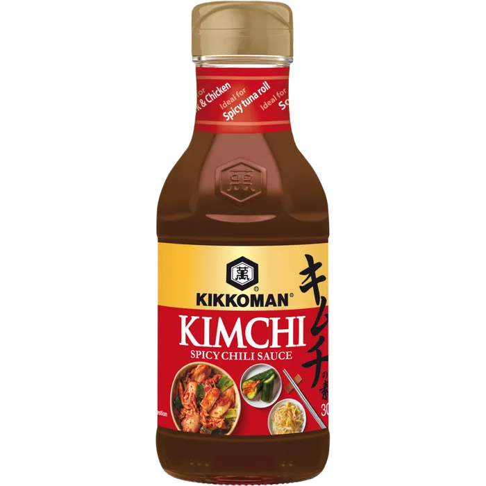 KIKKOMAN Kimchi Chilli Sauce 300G – Scharfe Kimchi-Würzsauce