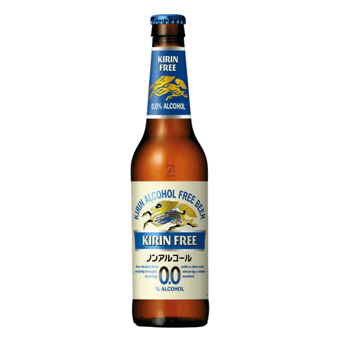 KIRIN Alkoholfreies Bier Kirin Free 330ML – Japanisch inspiriertes 0,0 % Bier