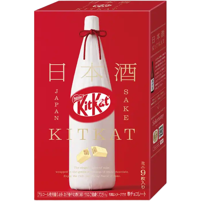 KitKat Japanese Sake 104,4G – Japanische KitKat mit Sake-Geschmack