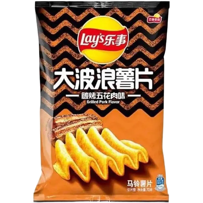 LAY'S Kartoffelchips Roasted Meat Flavour 70G