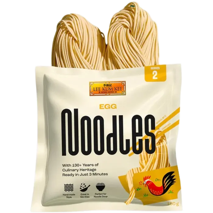 LKK Fresh Egg Noodles 108G – Asiatische Eiernudeln