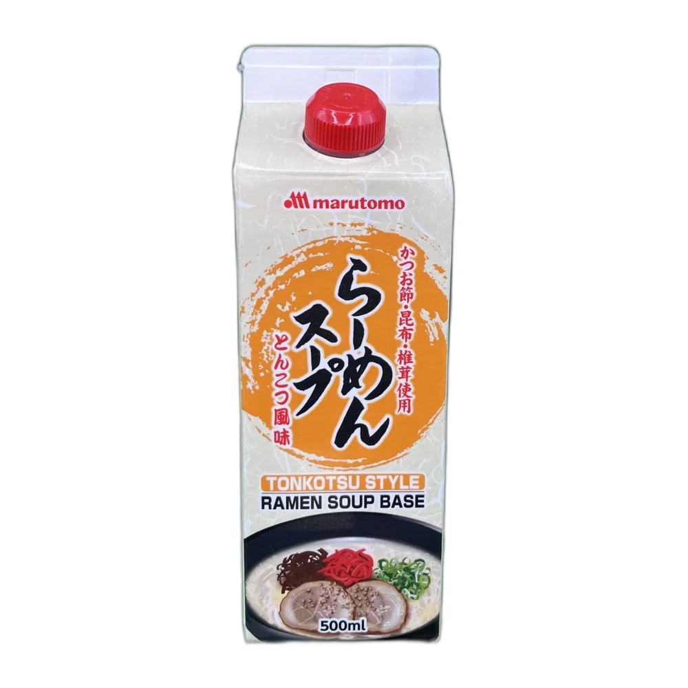 MARUTOMO Tonkotsu Style Ramen Soup Base 500ML – Japanische Ramen Brühe
