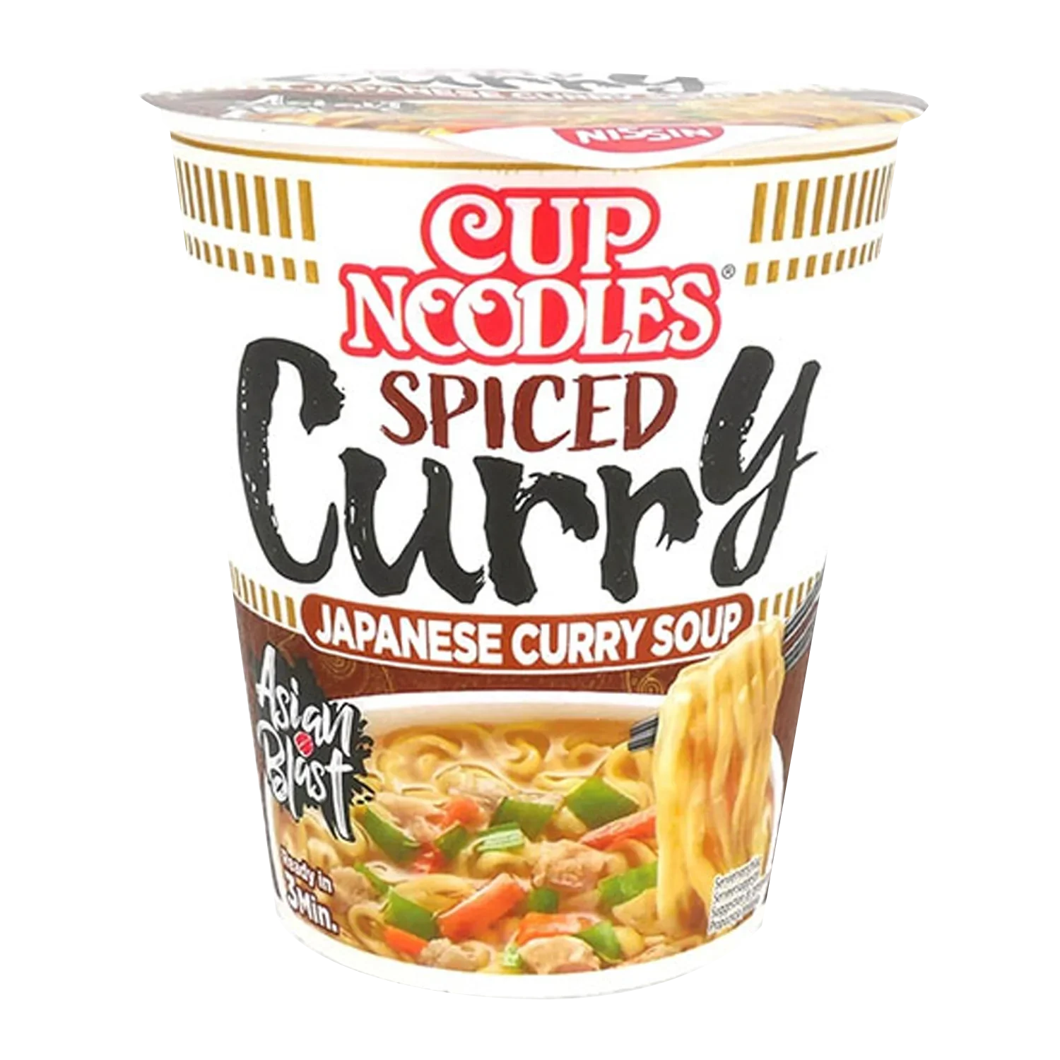 NISSIN Cup Noodle Japanese Curry 67G
