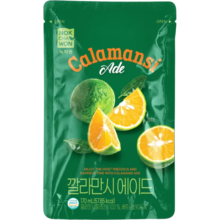 NOKCHAWON Ade Calamansi 170ML – Koreanisches Calamansi Getränk