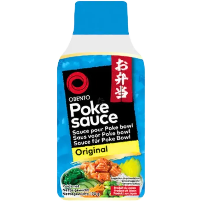 OBENTO Poke Sauce Original 170G – Umami Sauce für Poke Bowls