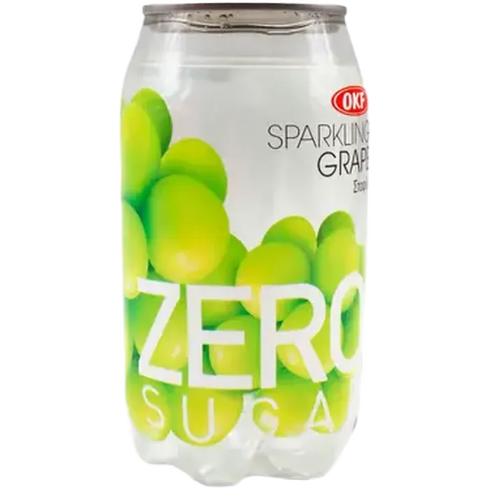 OKF Sparkling Grape Zero 350ML – Zuckerfreies Trauben-Erfrischungsgetränk