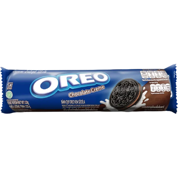 OREO Sandwich Biskuit Chocolate 110,4G – Schokoladenkekse mit Cremefüllung