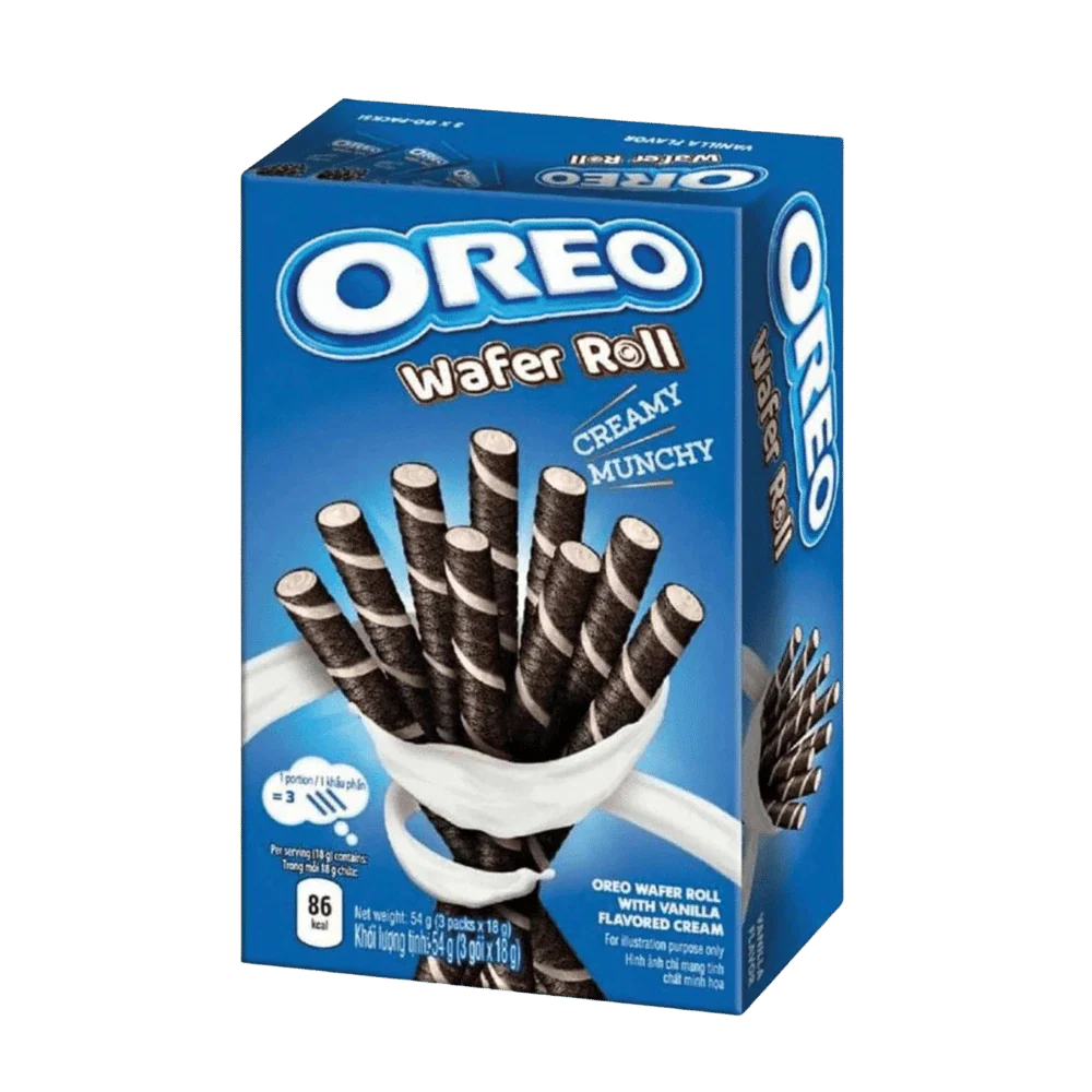 OREO Waffel-Rolle Vanille 54G