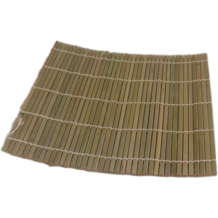 Oriental Sushimatte Bambus breit 24x24cm – Makisu Sushi-Matte