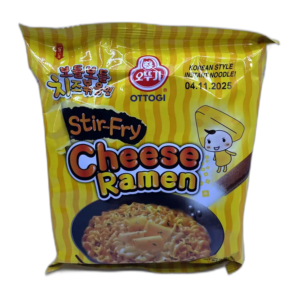 OTTOGI Cheese Ramen Stir-Fry 120G – Koreanische Käse-Ramen