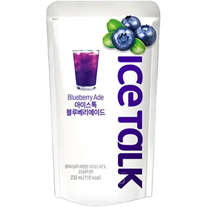 PROM Icetalk Blueberry Ade 230ML – Koreanisches Blaubeergetränk