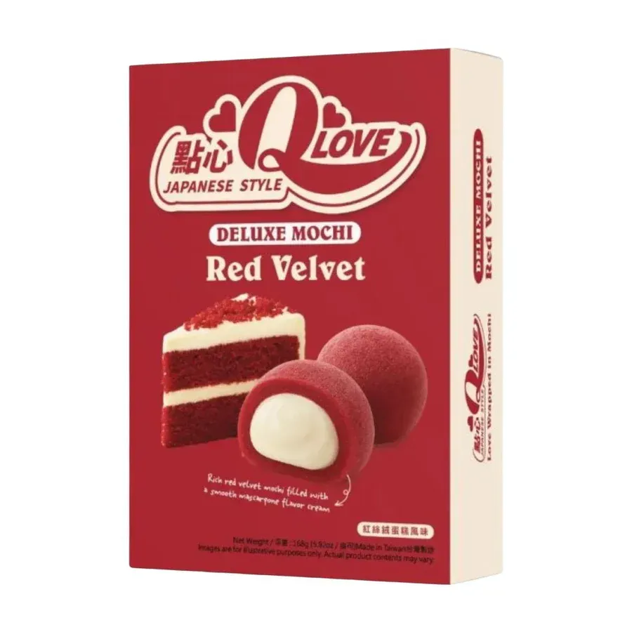QLOVE Mochi Red Velvet Deluxe 168g