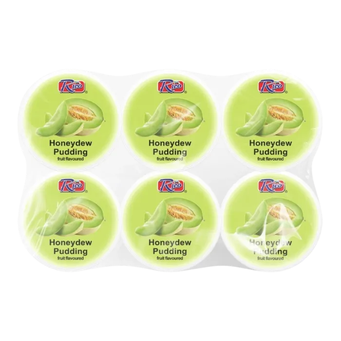RICO Nata de Coco Honey Dew 390G – Honigmelonen-Dessert mit Kokosmilch