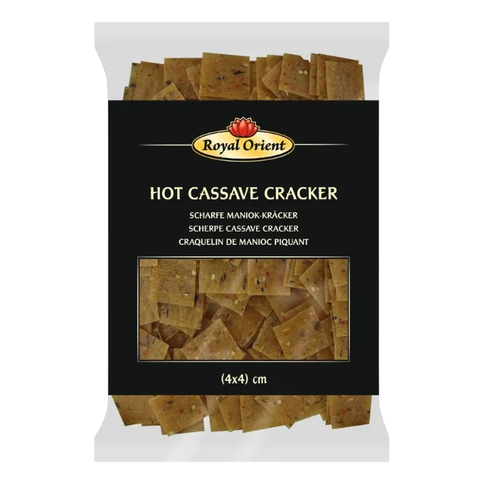 ROYAL ORIENT Hot Cassava Chips 1KG – Scharfe Maniok-Chips