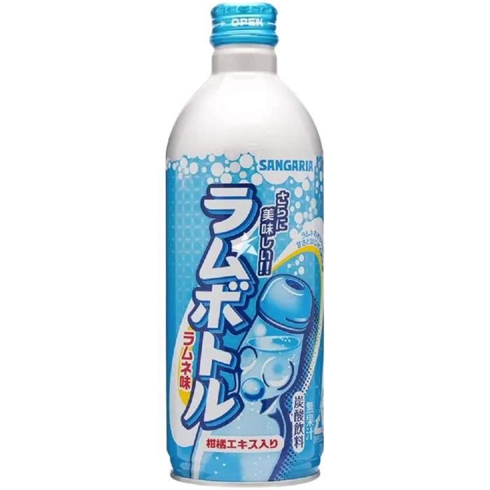 SANGARIA Soda Drink Original 500ML – Japanische Ramune Limonade