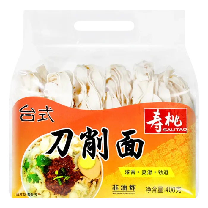 SAU TAO Taiwanese Style Sliced Noodle 400G – Taiwanesische Schnittnudeln