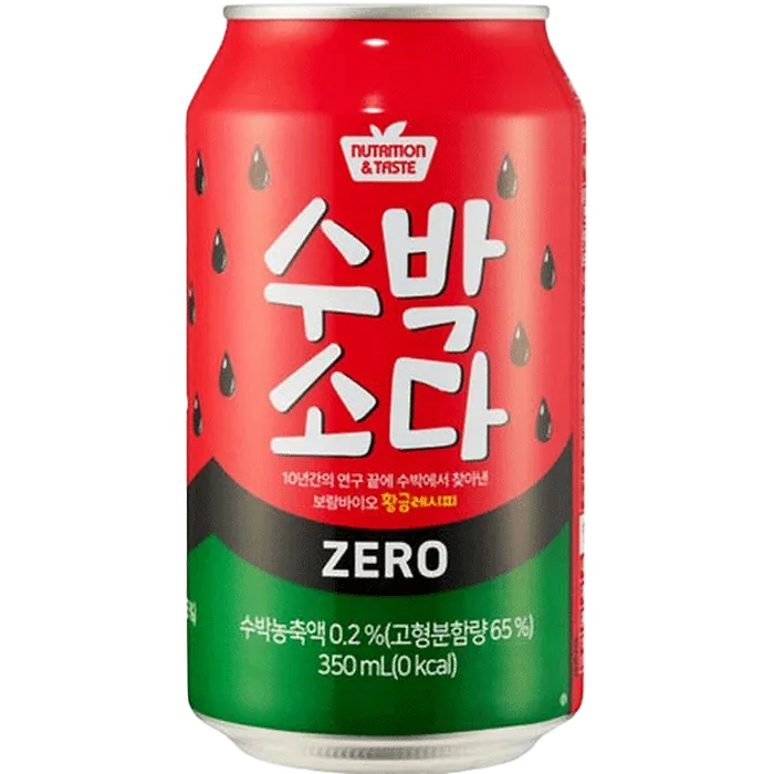 SFC Watermelon Soda Zero 350ML – Zuckerfreie Wassermelonen-Soda