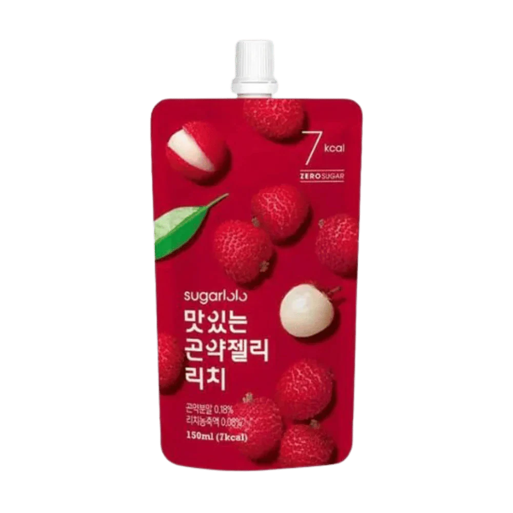 SUGARLOLO Konjak Jelly Lychee Geschmack 150G