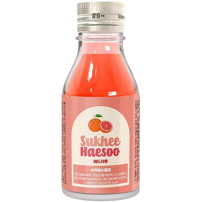 SUKHEE HAESOO Hangover Drink Red Grapefruit 55ML – Koreanisches Katergetränk