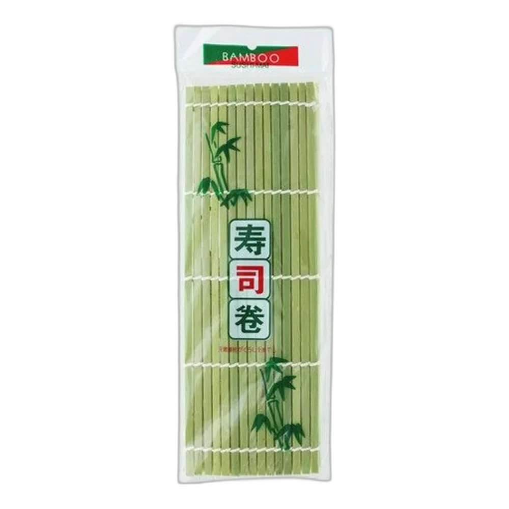 Sushimatte Green Bamboo 24 x 24 cm – Bambusmatte für Sushi
