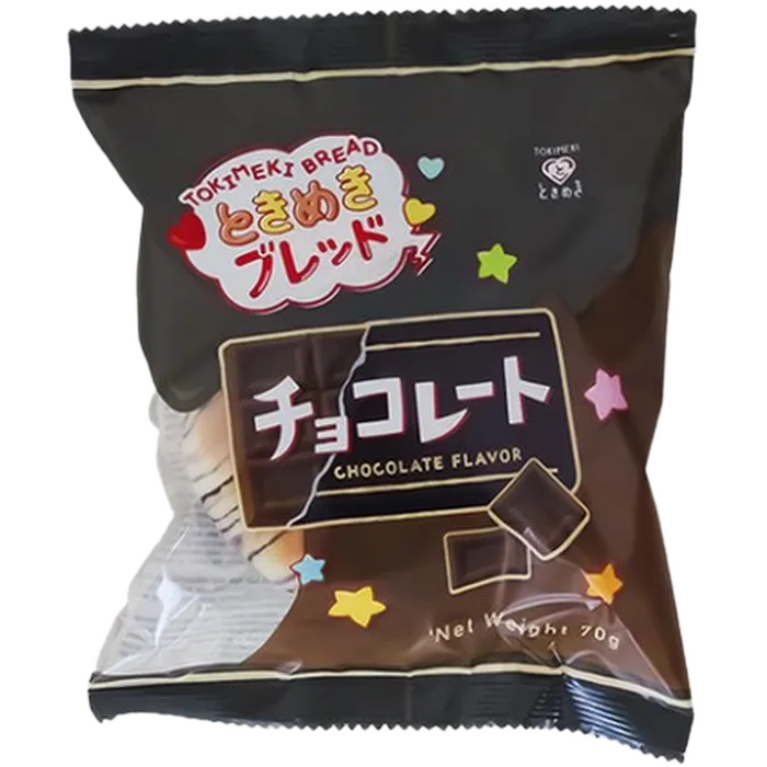TOKIMEKI Japanese Bread Chocolate Flavour 70G – Japanisches Schokobrot