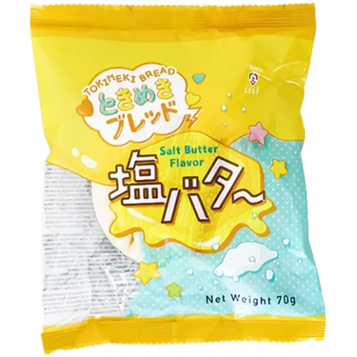 TOKIMEKI Japanese Bread Salty Style 70G – Japanisches Soft Bread