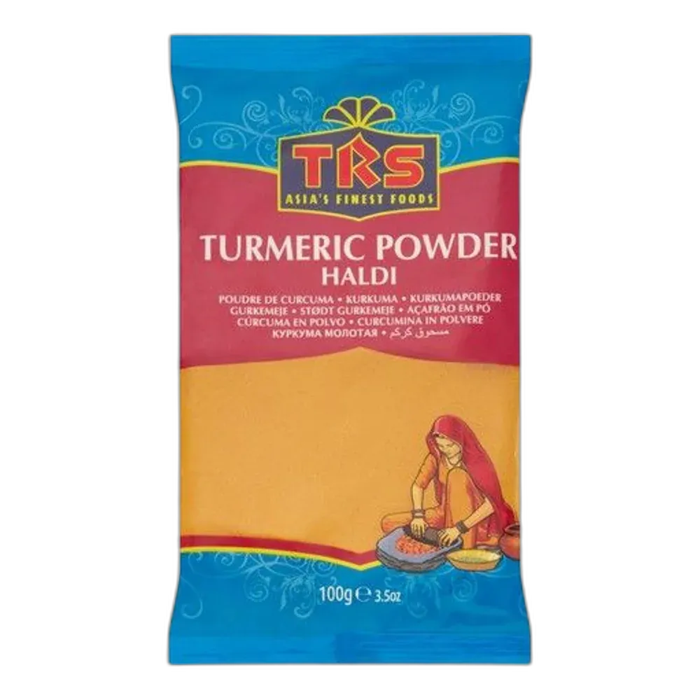 TRS Tumeric Powder/Haldi Kurkumapulver 100G