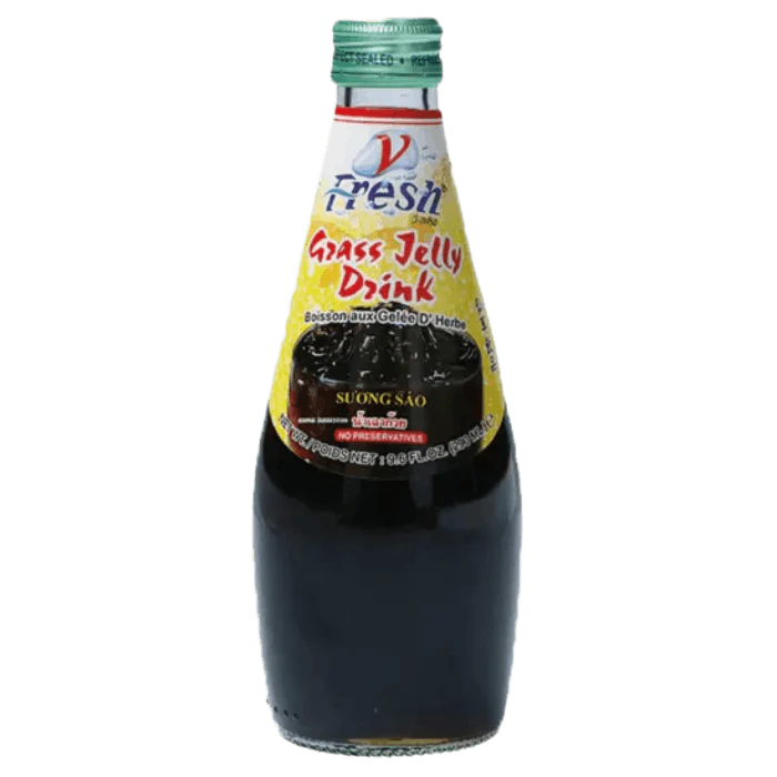 VFRESH Minze 290ml – Grass Jelly Drink mit chinesischer Minze
